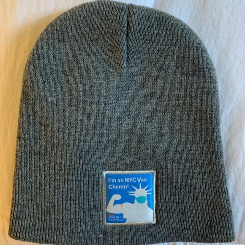 Grey beanie